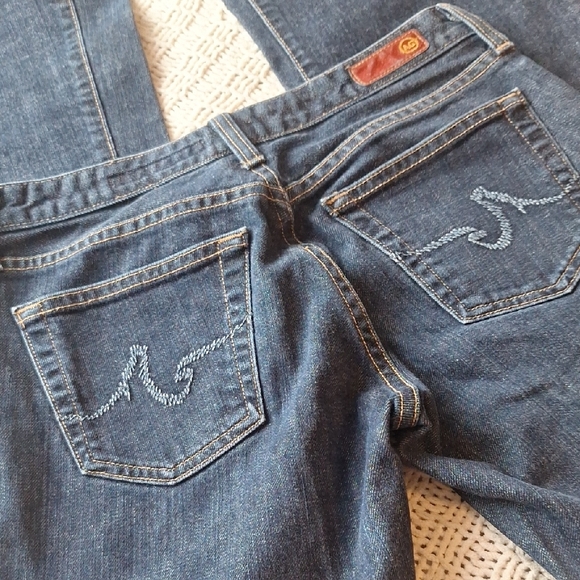 Ag Adriano Goldschmied Denim - AG Adriano Goldschmied Dark Blue Straight Leg Jeans 26 L NWOT